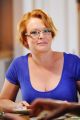 Daria Widawska zagra najlepszą przyjaciółkę Basi, zatroskana o jej życie uczuciowe (fot. Michal Wargin/East News)