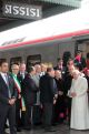 Benedykt XVI przybył do Asyżu pociągiem, który wyruszył ze stacji Watykan (fot. PAP/EPA)