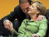 Kanclerz Angela Merkel i premier Turyngii Dieter Althaus