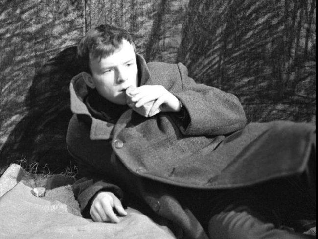 Młody i przystojny aktor w 1966 roku (fot. TVP)