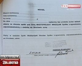 O ten weksel na 26 mln zł idzie gra