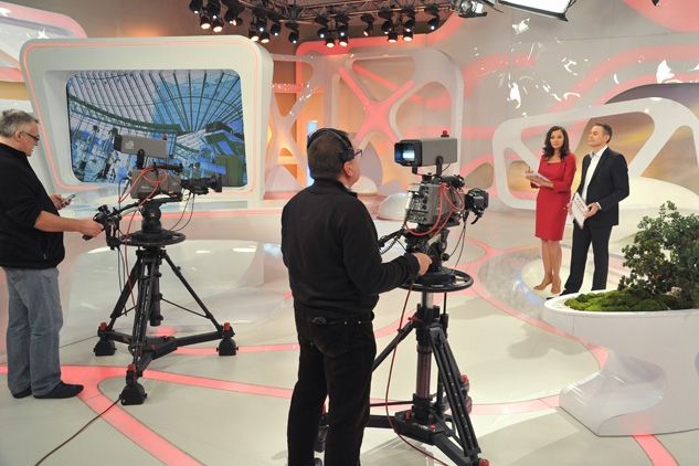 Studio nagraniowe „Kawy czy herbaty” (fot.J.Bogacz/TVP)