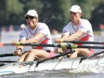 Polska dwójka podwójna: Michał Słoma, Wiktor Chabel (fot.PAP/Adam Ciereszko)