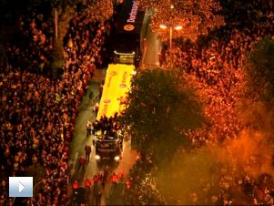 Borussia w podwójnej koronie! Tak Dortmund powitał bohaterów!