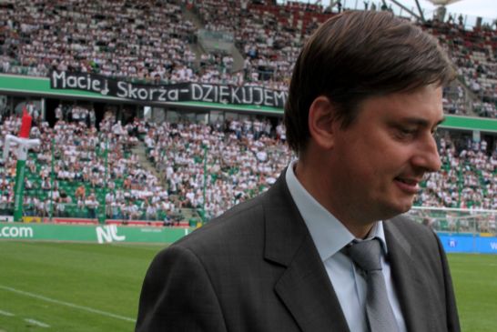 Mecz Legia-Polonia Bytom miał być pożegnaniem Macieja Skorży z Warszawą (fot. Cezary Korycki)