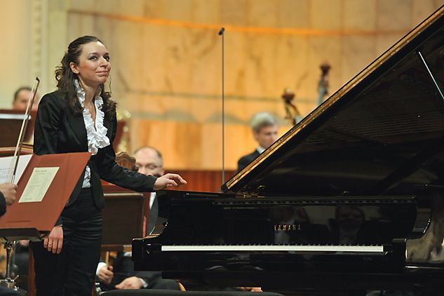 Rosjanka Avdeeva wykonała koncert e-moll (fot. TVP/J.Bogacz)