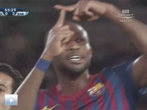 KMŚ: Al-Sadd – Barcelona 0:3: bramka Keity