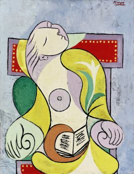 Obraz Picassa przedstawiający przyjaciókę artysty (fot. PAP/EPA/SOTHEBY'S)