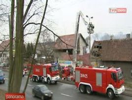 Ruch w rejonie Traktu Świętego Wojciecha był przez kilka godzin utrudniony