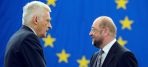 Jerzy Buzek i Martin Schulz (fot. PAP/EPA)