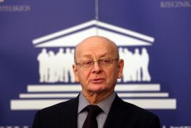 Rzecznik Praw Obywatelskich Janusz Kochanowski (fot.PAP/T.Gzell)