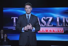 Prowadzący program Tomasz Lis