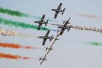 Frecce TriColori na samolotach Aermacchi MB-339PAN (fot. Wojtek Chustecki)