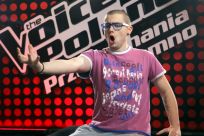 Maciek przed występem w „Przesłuchaniach w ciemno” (fot. Rochstar)