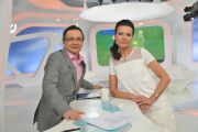 Agata Konarska i Paweł Pochwała (fot. Ireneusz Sobieszczuk/TVP)