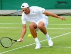 Łukasz Kubot zagra o 1/8 finału z Gaelem Monfilsem (fot. PAP/EPA)