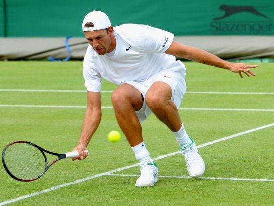 Łukasz Kubot zagra o 1/8 finału z Gaelem Monfilsem (fot. PAP/EPA)