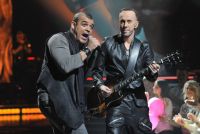 Damian Ukeje i Nergal (fot. Ireneusz Sobieszczuk)