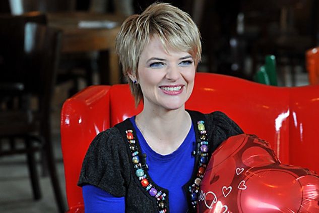 Gospodynią programu jest jak zwykle Monika Richardson   (fot. J. Bogacz, TVP)