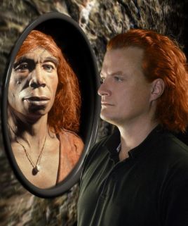Neandertalczyk najprawdopodobniej był rudy i miał jasną karnację (fot. www.sciencedaily.com)