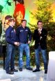 Tuż przed rajdem Dakar, podzielili sie z nami opłatkiem Kuba Przygoński i Rafał Sonik (fot.Agencja Forum)