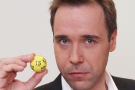 Łukasz Nowicki w studio Lotto