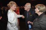 Również Barbara Borys-Damięcka i Andrzej Wajda byli usatysfakcjonowani (fot. Ireneusz Sobieszczuk/TVP)