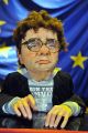 Kuba Wojewódzki był gwarantem krytycznych ocen debatujących w kasynie polityków (fot. J. Bogacz/TVP)