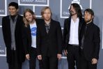 Zadowolny z gali wyszedł również zespół Foo Fighters, który zdobył aż 5 statuetek ( fot. PAP/EPA)