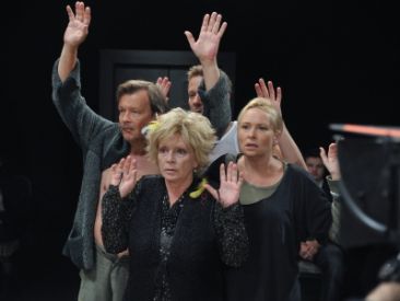 Do „Tanga” Jerzy Jarocki zaangażował znakomitych aktorów (fot. Jan Bogacz/TVP)