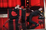 Kabaret Nowaki lubi eksploatować tematykę konfliktu damsko–męskiego (fot. J. Bogacz/TVP)