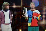 Cymbałki przydały się podczas wykładu o gamie (fot. Jan Bogacz/TVP)