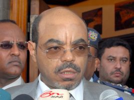 Premier Etiopii  Meles Zenawi (fot. PAP/EPA/YAHYA ARHAB)