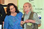 Anna Dymna, prezes Fundacji „Mimo wszystko” oraz Bogdan Smoleń, jeden z festiwalowych jurorów, fot. TVP/I.Sobieszczuk