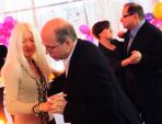 Na naszym parkiecie tańczyli m.in. Małgorzata Niezabitowska z mężem Tomaszem Tomaszewskim... (fot. Agencja Forum)