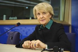 Europosłanka Danuta Hübner