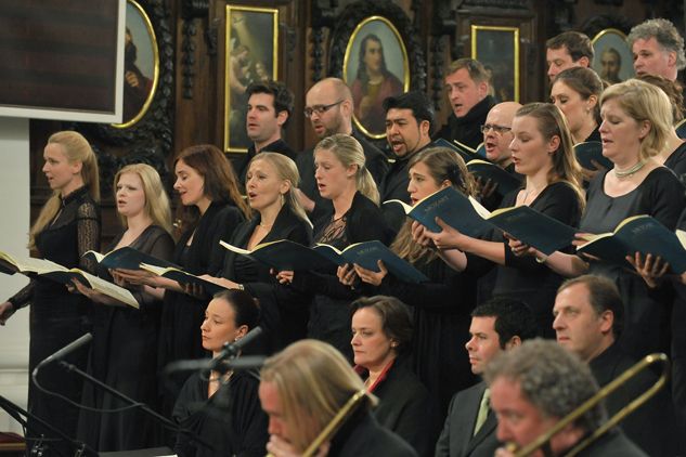 Już tradycyjnie podczas obchodów rocznicy śmierci Chopina wykonano Requiem d-moll W.A. Mozarta (Fot. I. Sobieszczuk/TVP)