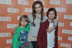 Serialowa Aneta z bratem Remikiem i jego kolegą Krystianem (fot. Jan Bogacz/TVP)