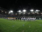 Prezentacja zespołów - ekstraklasowej Legii i trzecioligowego Gryfa (fot. Cezary Korycki SPORT.TVP.PL)