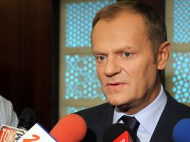 Szef rządu Donald Tusk był pytany o sprawę Grasia w New Delhi, gdzie przebywa z oficjalną wizytą