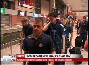 Piłkarze Wisły Kraków wrócili do kraju