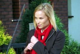 Serialowa Marta tęskni za małym Rajskiem   (fot. TVP)