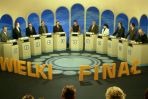 Dziesięciu uczestników w trzech zaciętych rundach eliminuje się wzajemnie (fot. J.Bogacz/TVP)