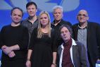 Weronika Ciechowska, Paweł Kuczyński,  Sławomir Ciesielski, Zbigniew Krzywański, Leszek Biolik, Jerzy Tolak (fot. J.Bogacz/TVP)