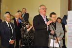 Waldemar Dąbrowski podczas ogłoszenia laureatów konkursu (fot. TVP/J.Bogacz)