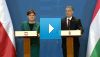 Konferencja prasowa premier Beaty Szydło i premiera Węgier Viktora Orbana