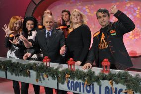Drużynę teatru Capitol wsparła Alicja Węgorzewska (fot. Ireneusz Sobieszczuk/TVP)