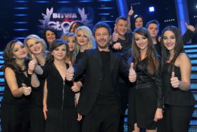 Drużyna Andrzeja Piasecznego to pierwsi finaliści trzeciej edycji „Bitwy na głosy” (fot. I. Sobieszczuk/TVP) (c)