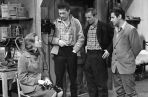 W„Ucieczce z Betlejemu” Jerzy Turek zagrał z Barbarą Klimkiewicz, Józefem Nalberczakiem i Andrzejem Zaorskim (fot.TVP)