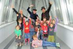 Kasia Stankiewicz z zespołem „Nie Wiem Kto? - Kids'N'Roll” (fot.Agencja Forum)